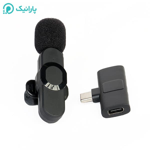 میکروفون یقه ای TYPE C مدل F2 — تصویر ۳