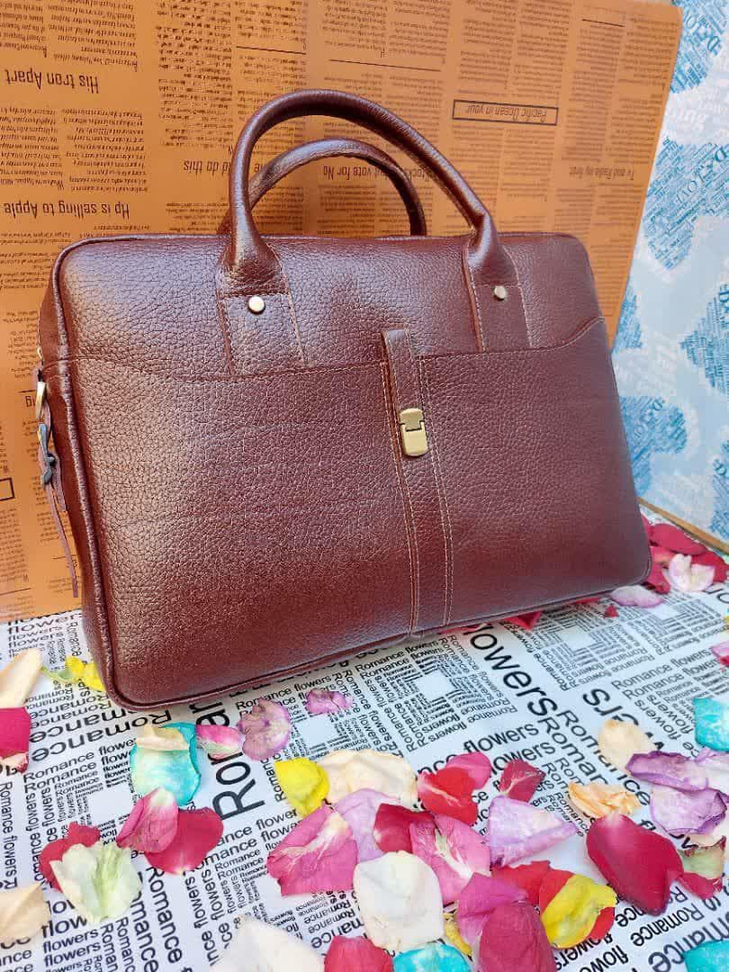 کیف چرم طبیعی سهندچرم کدC4-107 — تصویر ۵