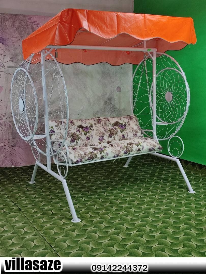 تاب فضای باز سه نفره طرح گلبرگ مدرن — تصویر ۸