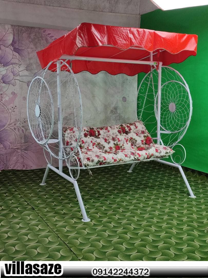 تاب فضای باز سه نفره طرح گلبرگ مدرن — تصویر ۴