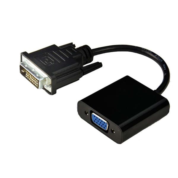 کابل تبدیل DVI به VGA به طول 30 سانتی متر — تصویر ۲