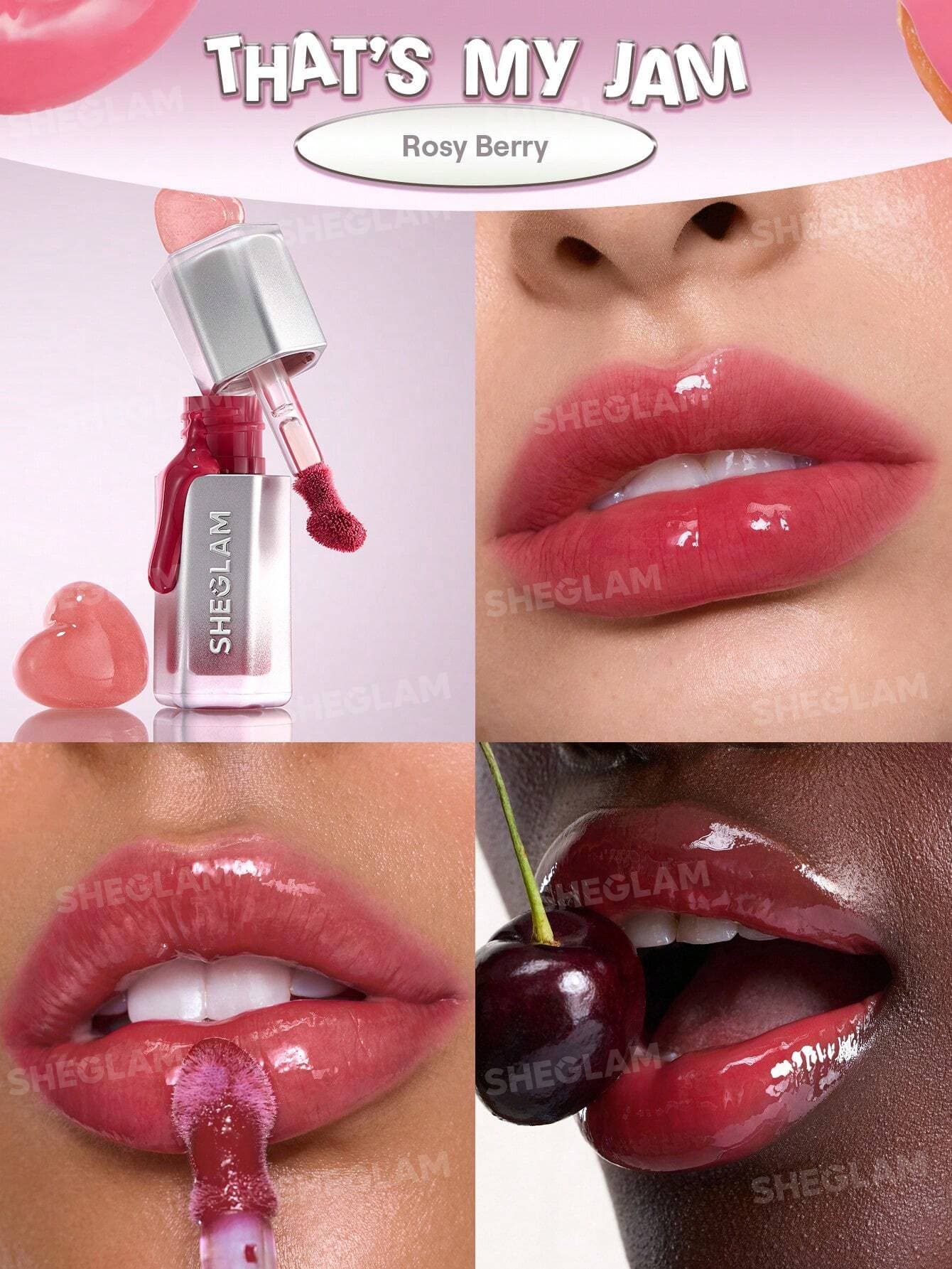 لیپ گلاس آینه ای شیگلم مدل Glass Lock Air gloss اورجینال — تصویر ۶