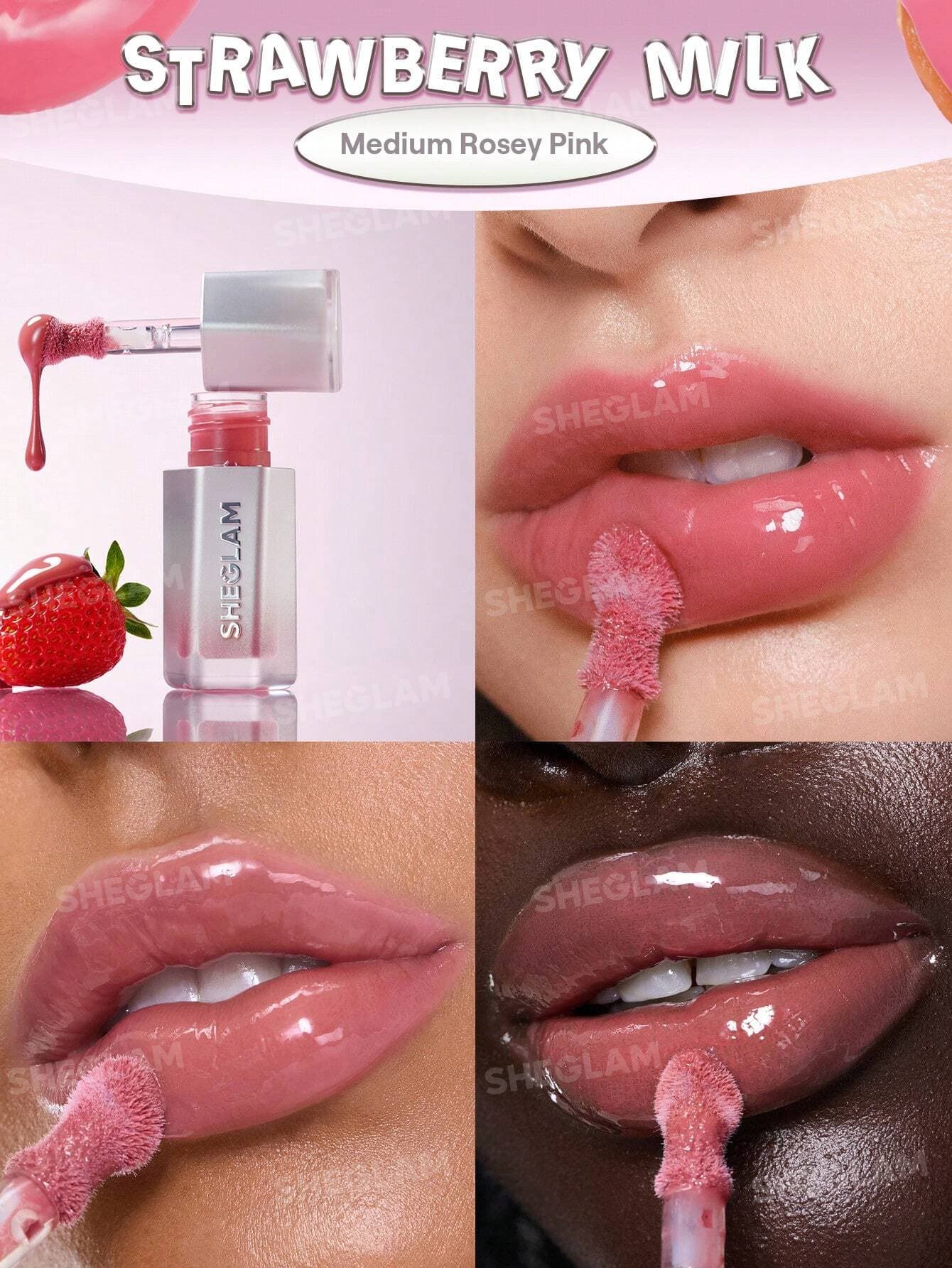 لیپ گلاس آینه ای شیگلم مدل Glass Lock Air gloss اورجینال — تصویر ۷