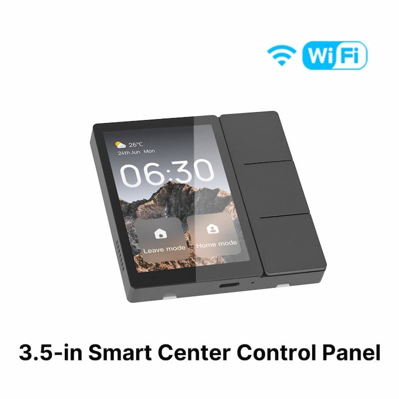 تاچ پنل و کنترلر مرکزی هوشمند MOES مدل WIFI+Ble — تصویر ۲