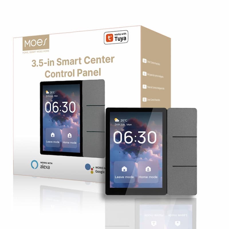 تاچ پنل و کنترلر مرکزی هوشمند MOES مدل WIFI+Ble