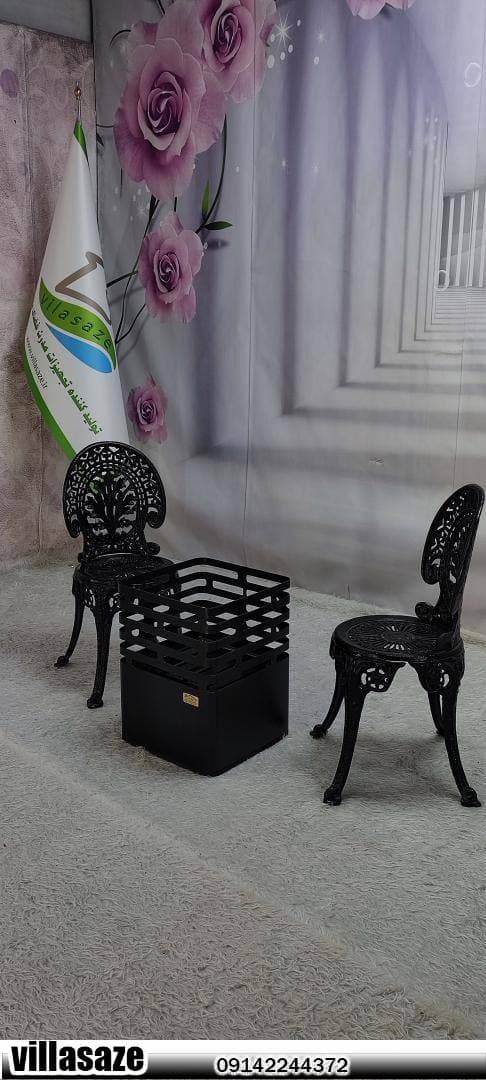 آتشدان مکعبی مدرن — تصویر ۴