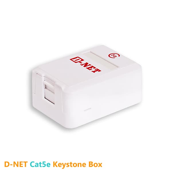 کیستون باکس cat5 دی نت