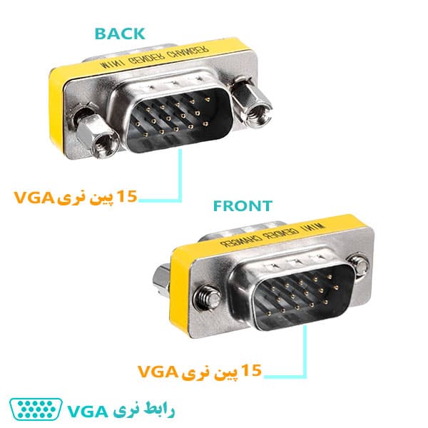 رابط و چنجر نری VGA دی نت — تصویر ۲