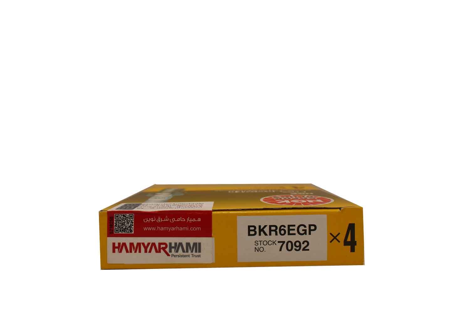 شمع تک سوزنی پایه کوتاه NGK 7092 (لیبل همیار حامی شرق نوین) — تصویر ۴