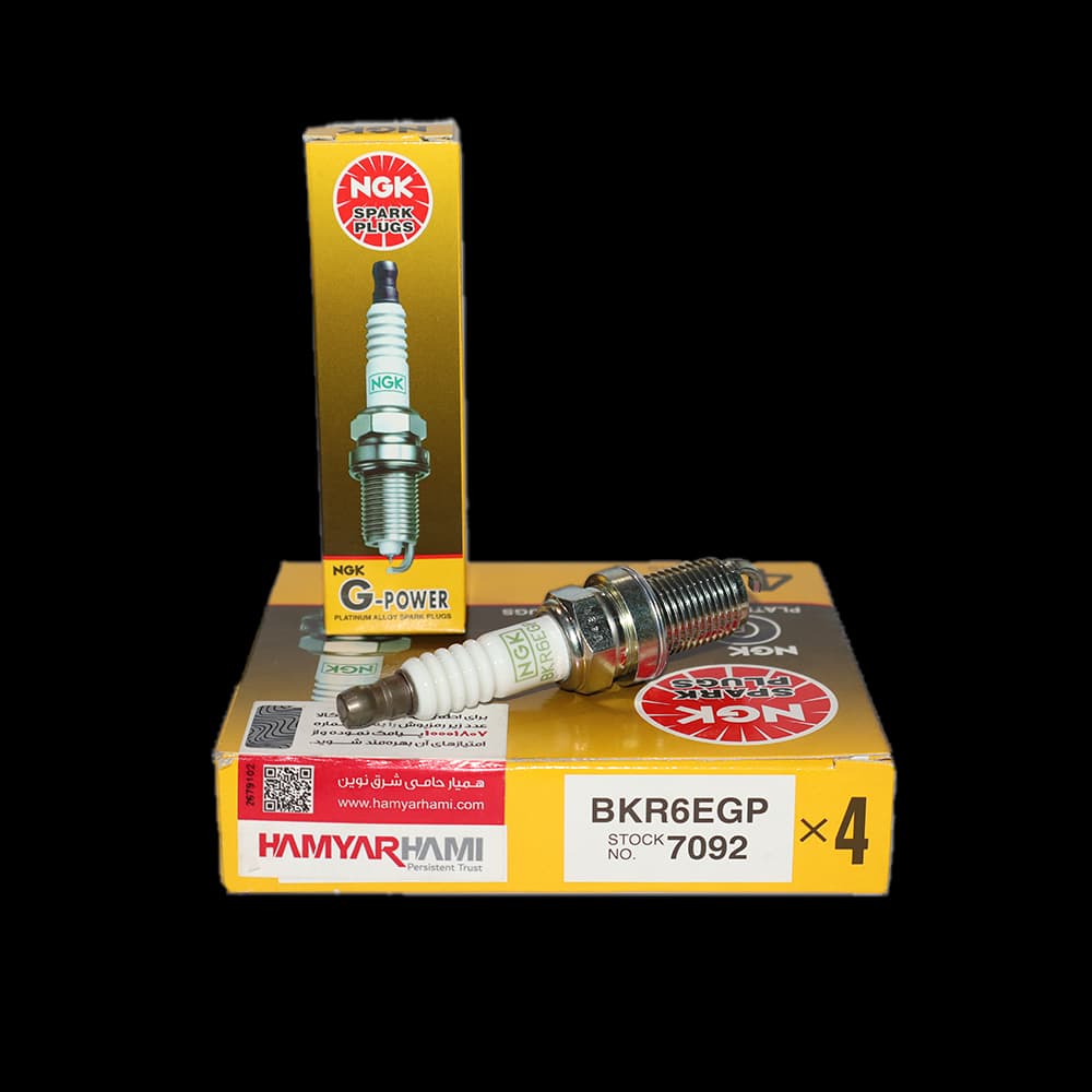 شمع تک سوزنی پایه کوتاه NGK 7092 (لیبل همیار حامی شرق نوین)