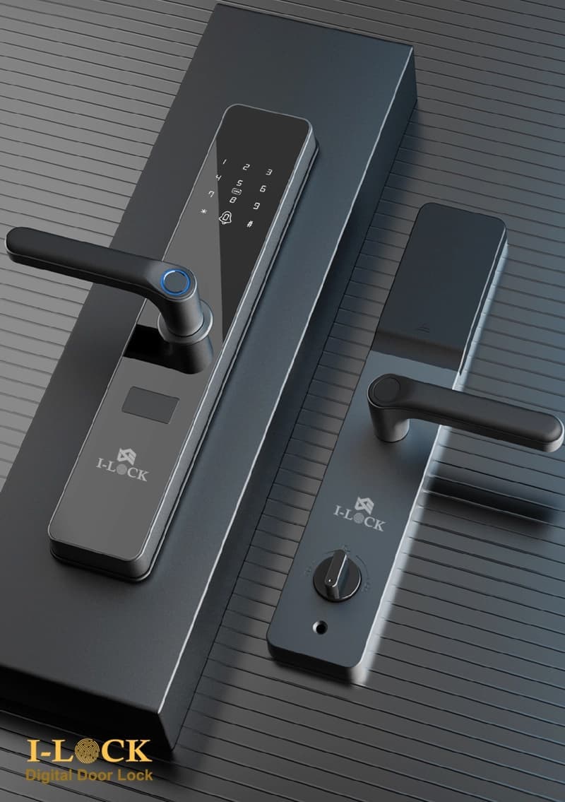 دستگیره هوشمند و قفل دیجیتال I-LOCK مدل S8
