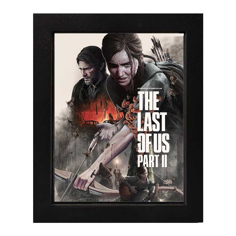 تابلو بک لایت آخرین بازمانده از ما – The Last of Us