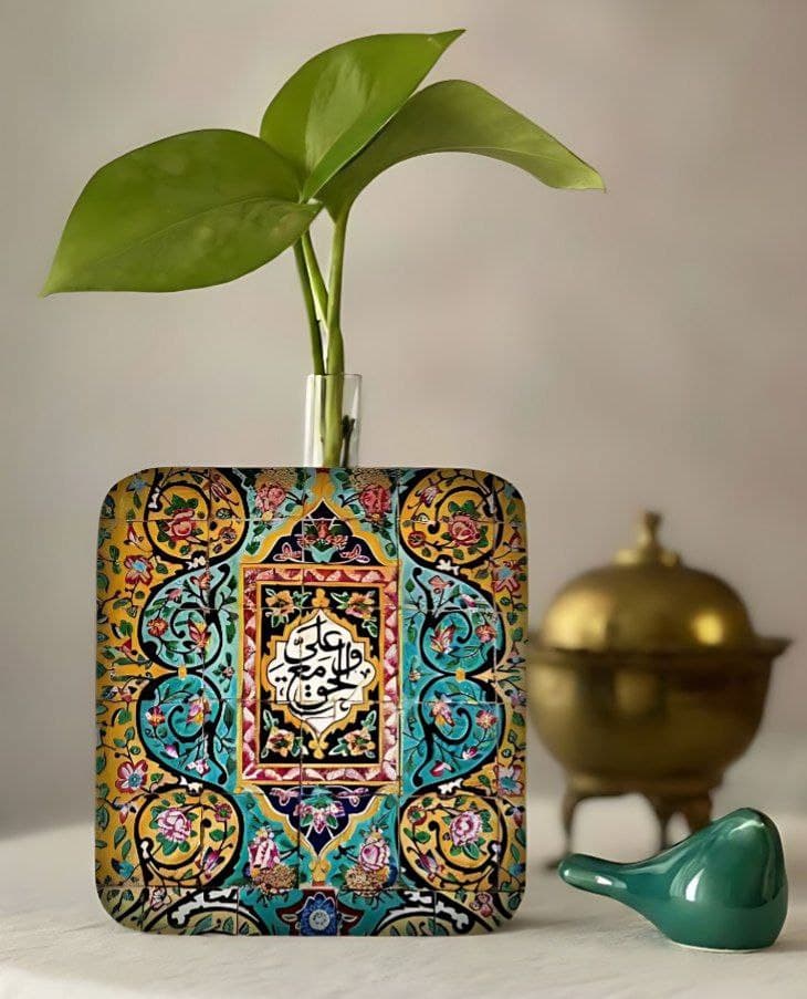 گلدان‌های مینیاتوری ایده چوبی