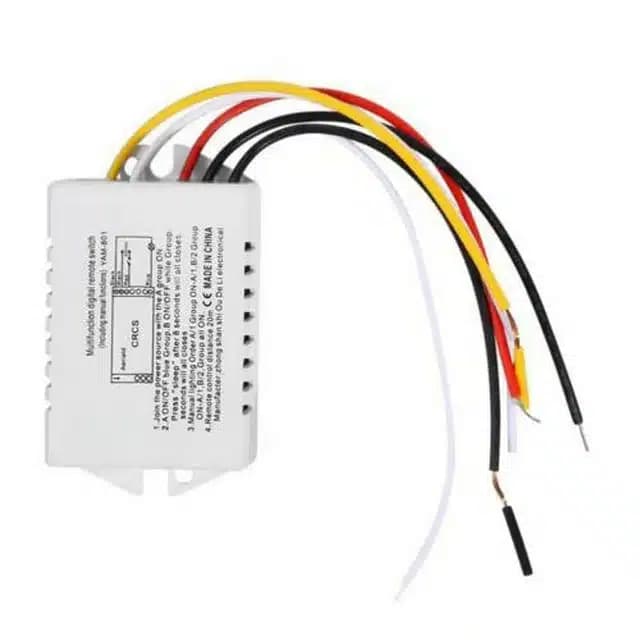 رله سوئیچ تک کانال ریموت دار مدل RF — تصویر ۲