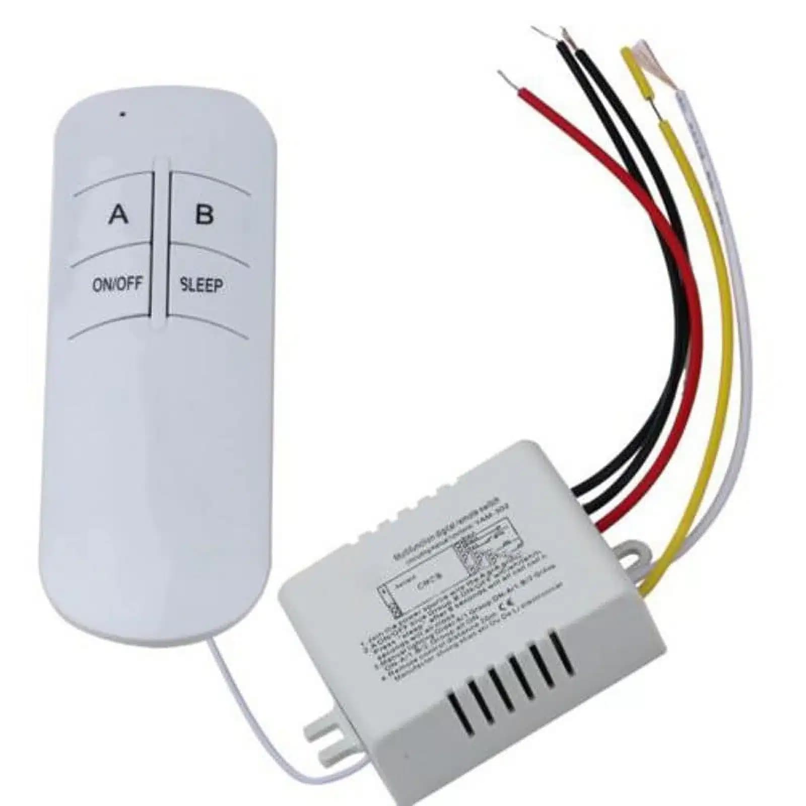 رله سوئیچ تک کانال ریموت دار مدل RF