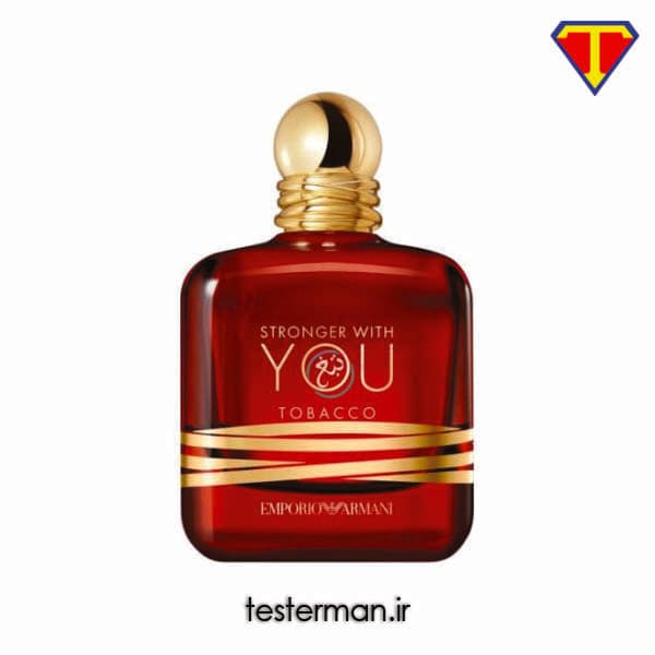 تستر ادکلن مردانه امپریو آرمانی استرانگر ویت یو توباکو GIORGIO ARMANI Emporio Armani Stronger With You Tobacco