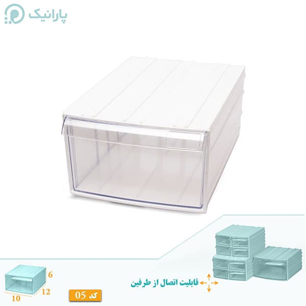 جعبه تک کشو آریا 6*11*12 کد 05