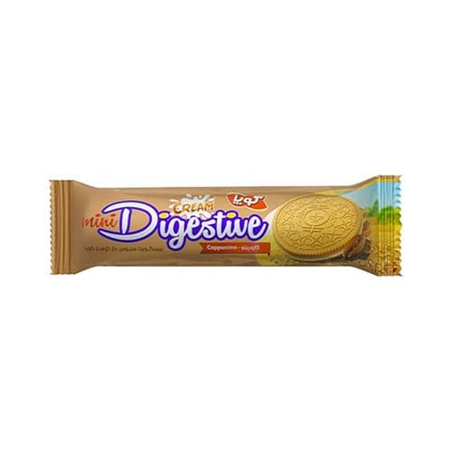 بیسکویت سبوس دار کرمدار کاپوچینو کوپا – 85 گرم — تصویر ۲