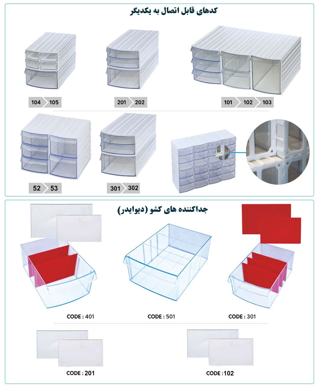 جعبه تک کشو آریا 13*11*17 کد 101 — تصویر ۸