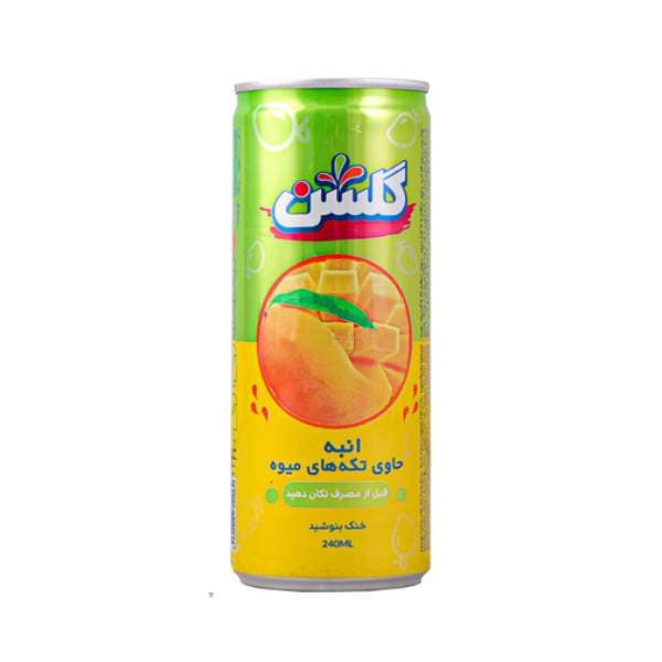 آبمیوه انبه با تیکه میوه گلشن قوطی – 240 گرم