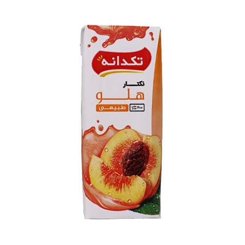 آبمیوه (نکتار) هلو تکدانه – 200 میلی — تصویر ۲
