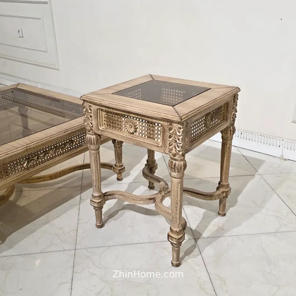 میز جلومبلی و عسلی نئوکلاسیک آراد — تصویر ۴