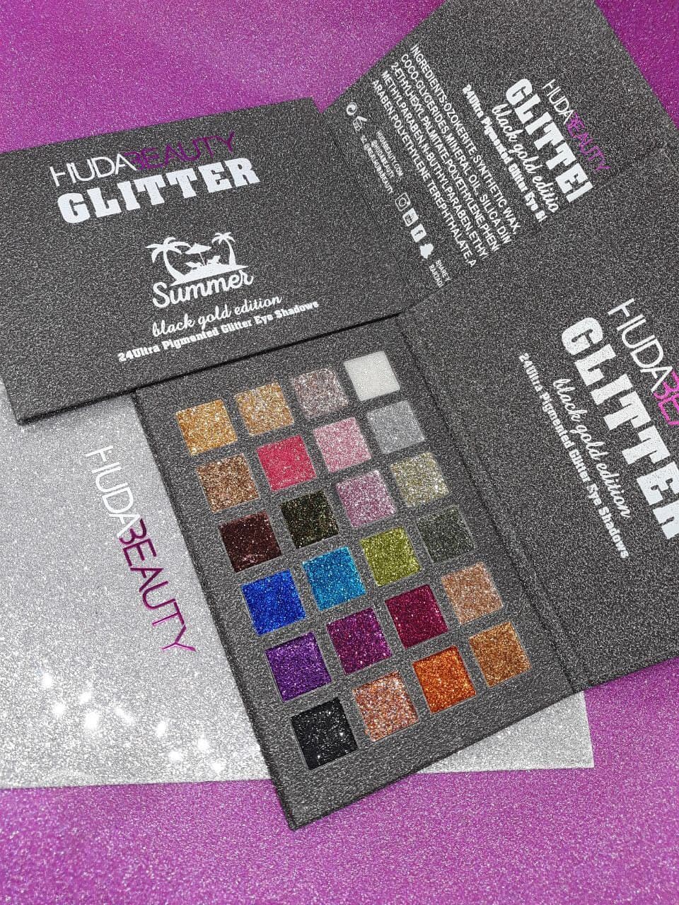 پالت سایه گلیتریglitter هدابیوتی