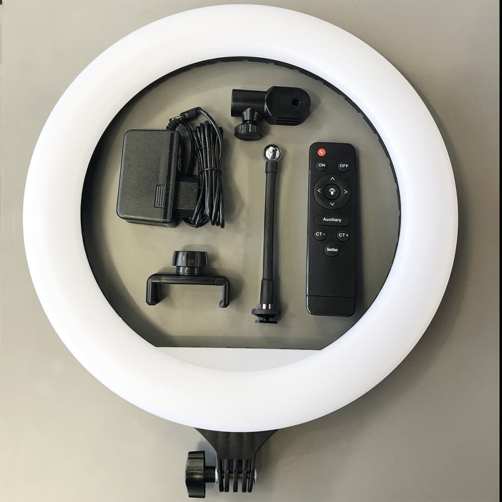 رینگ لایت برند کندلا مدل Ring Light LED CANDELA YQ-360B + سه پایه — تصویر ۳