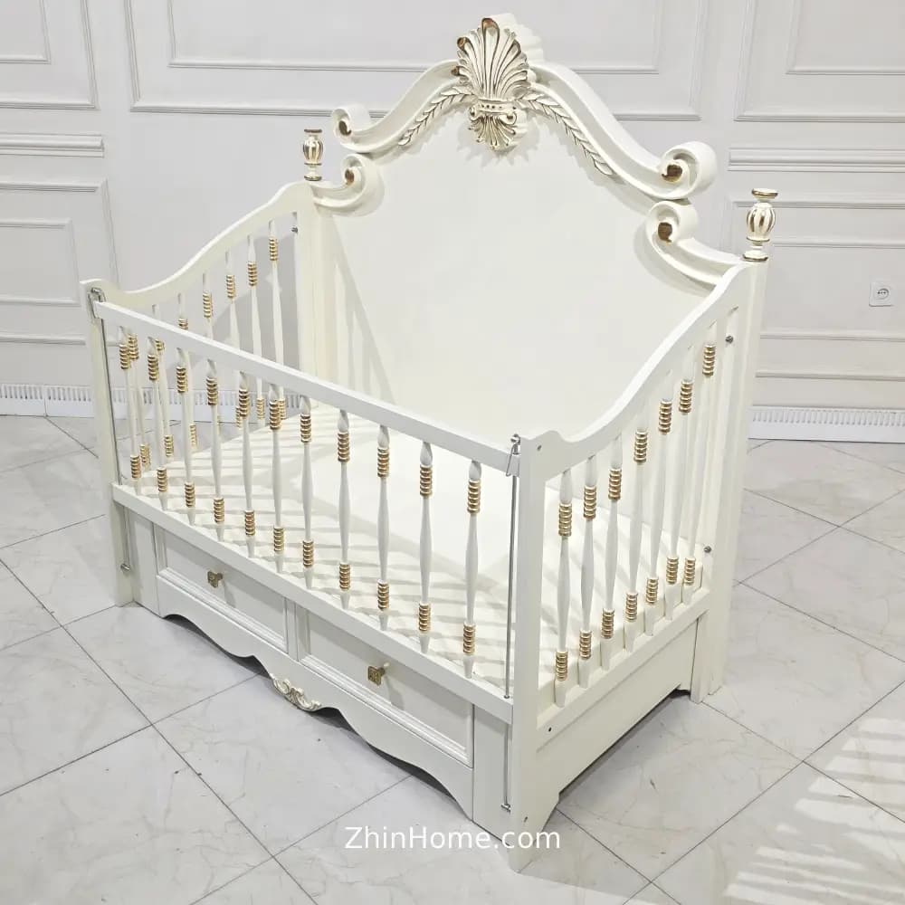 سرویس خواب کودک نئوکلاسیک تانیا — تصویر ۳