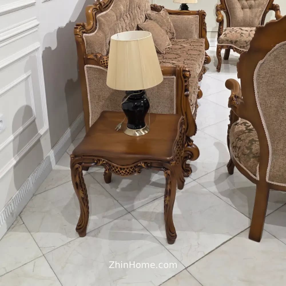 مبل کلاسیک گندمی — تصویر ۴