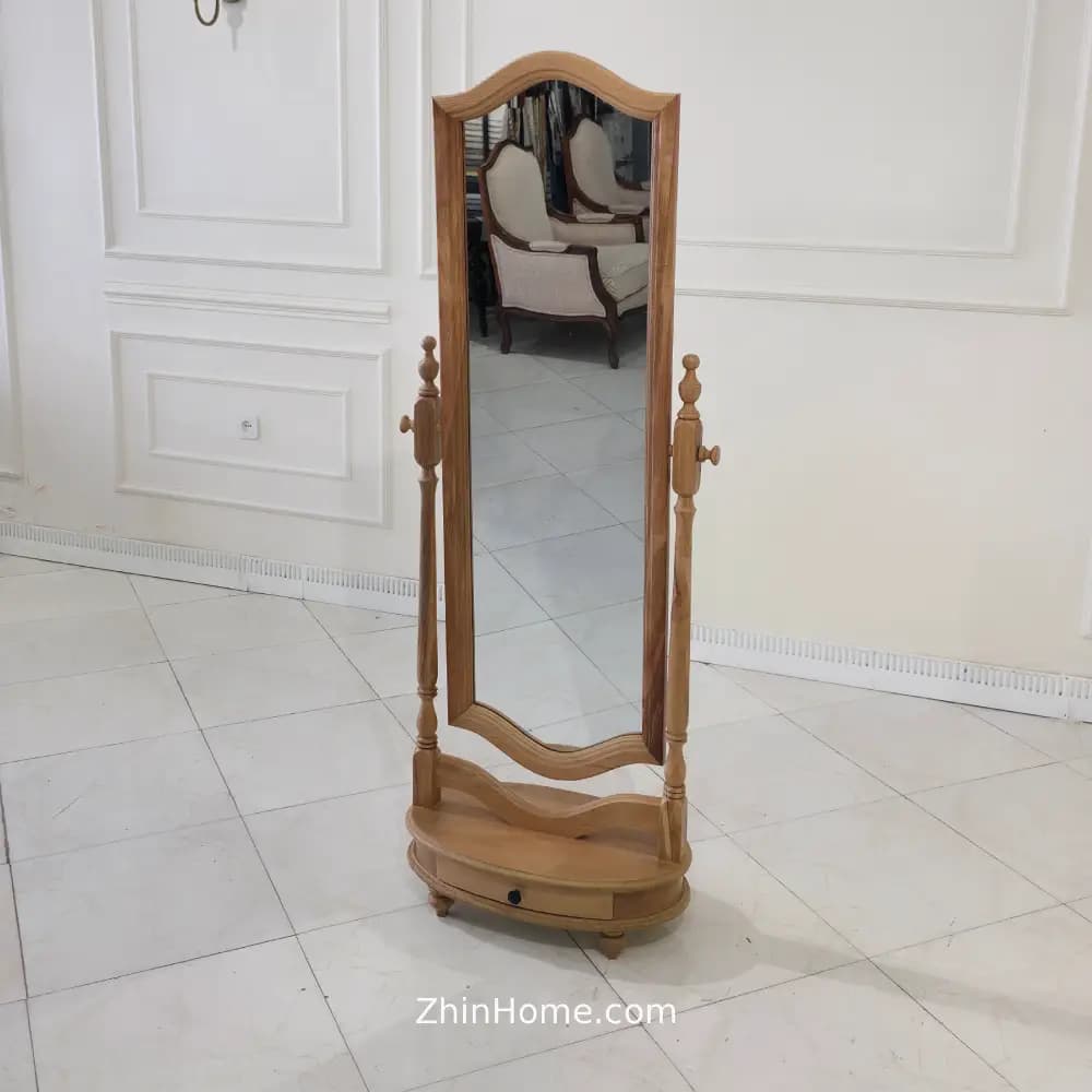 آینه قدی نئوکلاسیک کشو دار ماکان — تصویر ۳