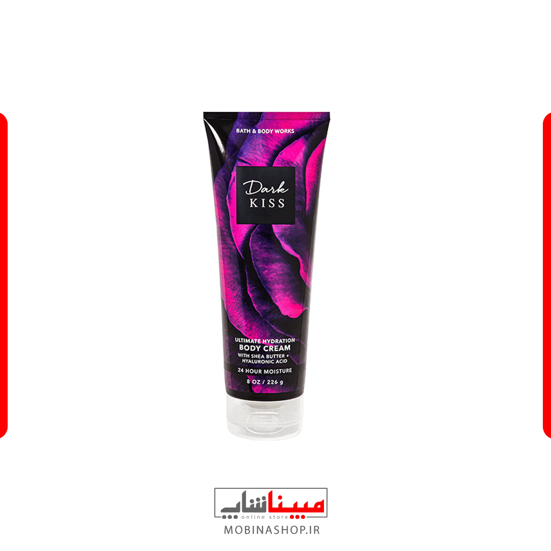 کرم بدن بث اند بادی ورکس مدل Dark Kiss حجم 226 میل | رایحه تمشک سیاه، وانیل، مشک و آلو