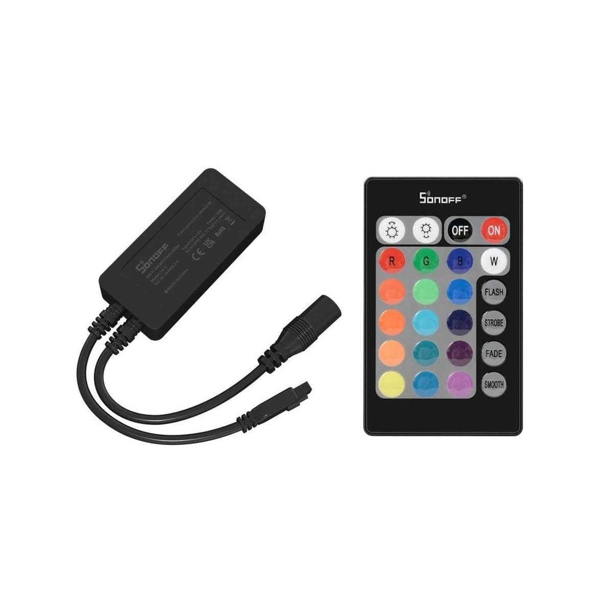 کنترلر نورپردازی هوشمند RGB همراه با ریموت SONOFF مدل L2-C