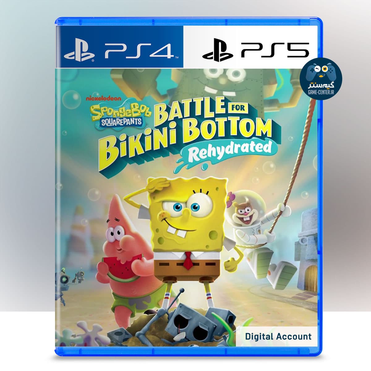 اکانت قانونی SpongeBob SquarePants Battle for Bikini Bottom – Rehydrated