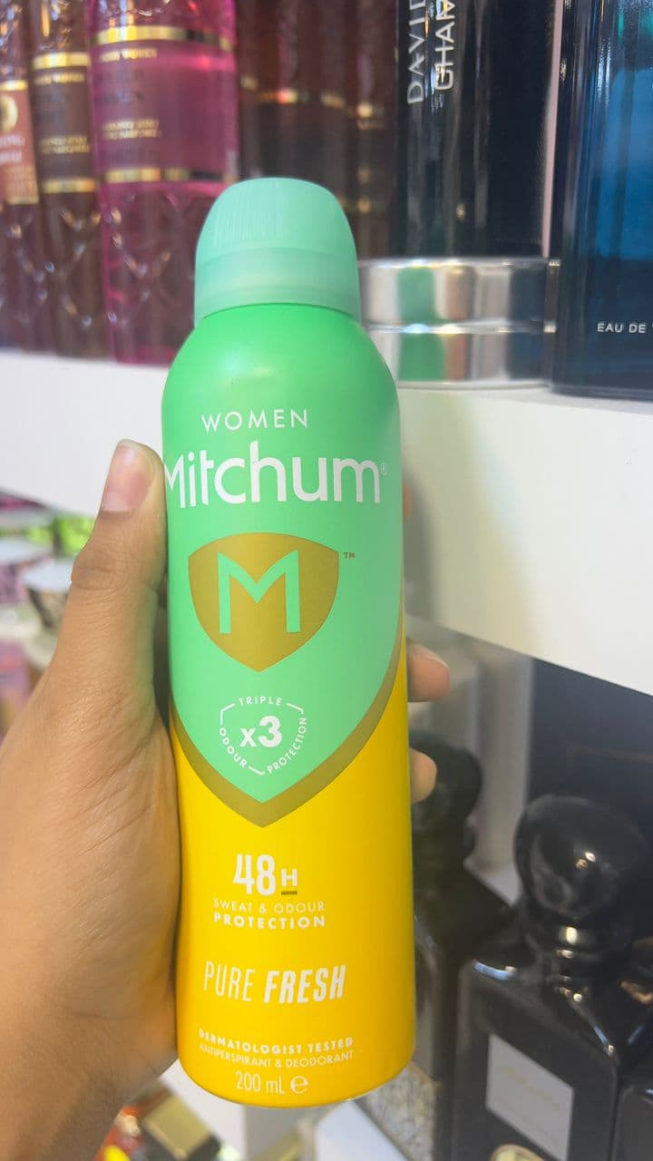 اسپری بدن ضدتعریق میچام PURE FRESH | بوی تازگی — تصویر ۳