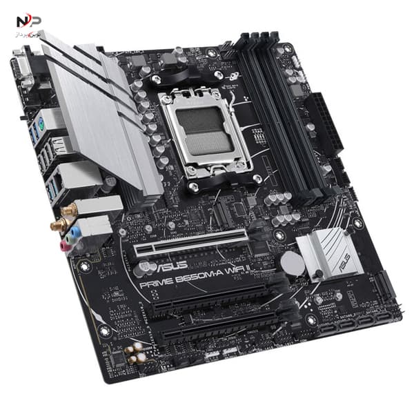 مادربرد ASUS مدل PRIME B650M-A WIFI II — تصویر ۲