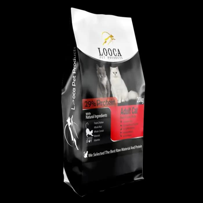 غذای خشک گربه بالغ لوکا طعم مرغ و برنج وزن 20 کیلوگرم Looca Adult Cat