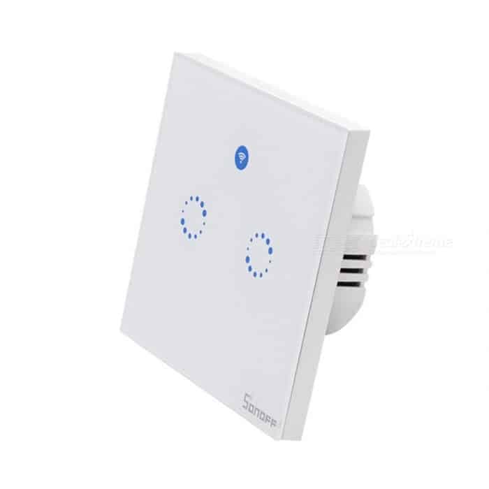 کلید لمسی هوشمند دو پل SONOFF مدل T1-2C