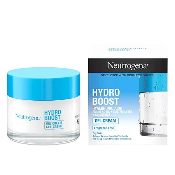 ژل کرم آبرسان صورت نوتروژینا مدل Hydro Boost حجم 50 میلی لیتر