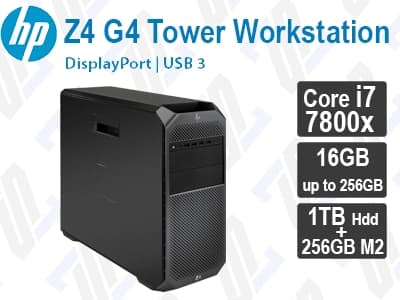 کیس ورک استیشن استوک HP Z4 G4 Tower Workstation پردازنده Core i7 7800X تولید سال 2020