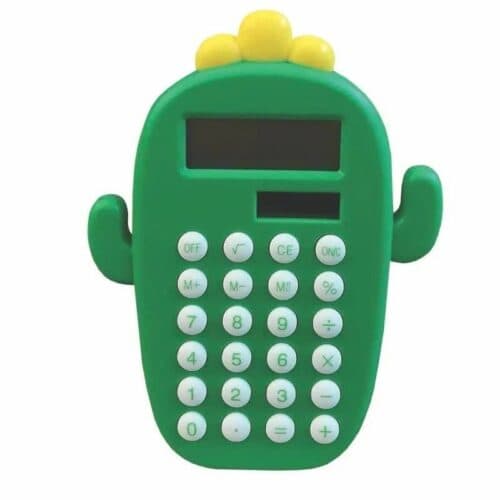ماشین حساب فانتزی طرح کاکتوس (Cactus Calculator)
