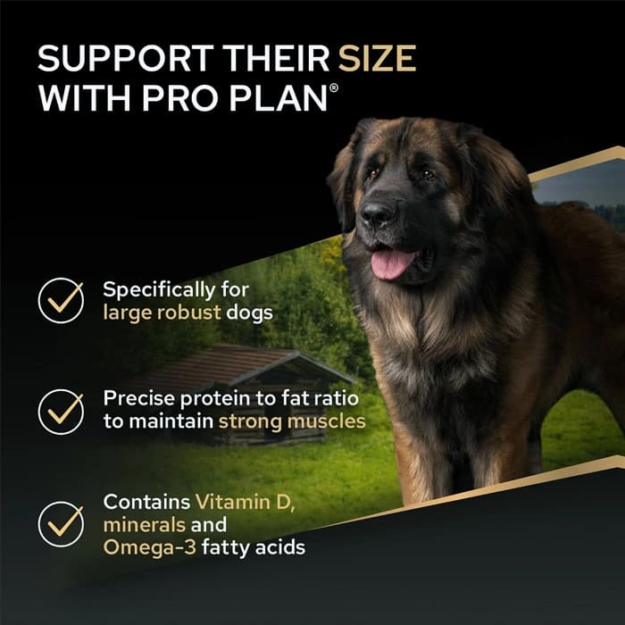 غذای خشک سگ بالغ نژاد بزرگ پروپلن طعم مرغ وزن 14 کیلوگرم PRO PLAN Large Robust Adult — تصویر ۸