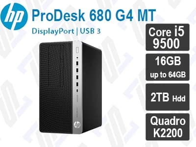 کیس HP ProDesk 680 G4 Microtower پردازنده Core i5 9500