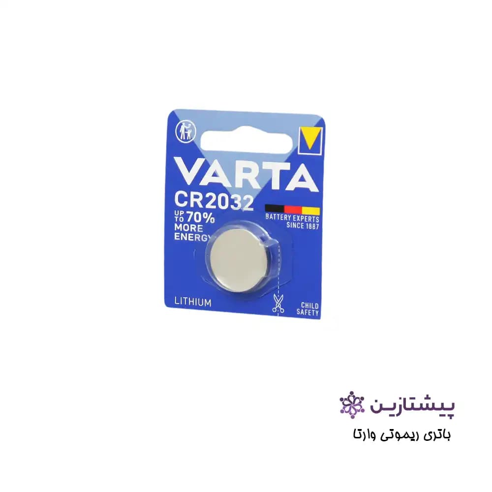 باتری سکه ای وارتا مدل Battery Varta CR 2032
