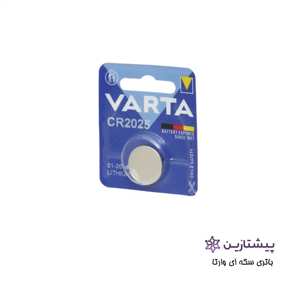 باتری سکه ای وارتا مدل Battery Varta CR 2025