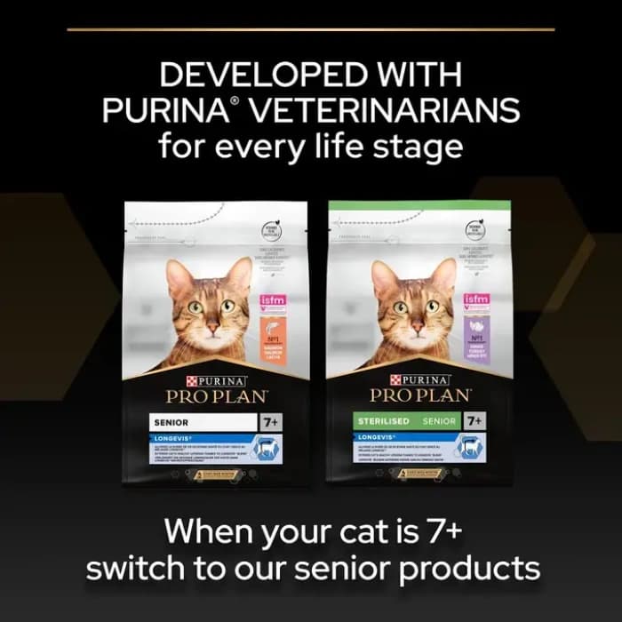 غذا خشک گربه بالغ ویتال فانکشن پروپلن طعم سالمون (زیپ کیپ فله) Proplan Vital Functions — تصویر ۶