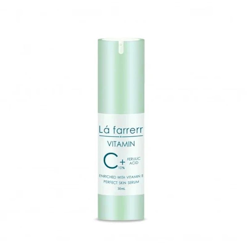 سرم ویتامین سی 10 درصد لافارر Vitamin C + Ferulic Acid حجم ۳۰ میل — تصویر ۲