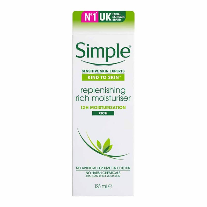 مرطوب کننده و آبرسان سیمپل Rich حجم 125ml — تصویر ۲