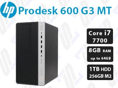 کیس استوک HP ProDesk 600 G3 Microtower پردازنده i7 7700
