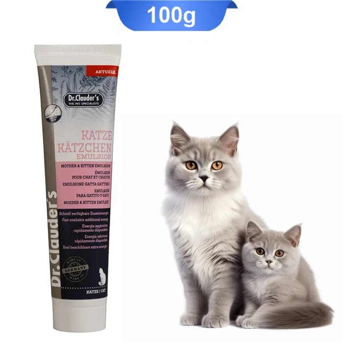 خمیر تقویتی بچه گربه و مادر دکتر کلادرز مدل مادر اند بیبی وزن 100 گرم Dr.Clauder’s